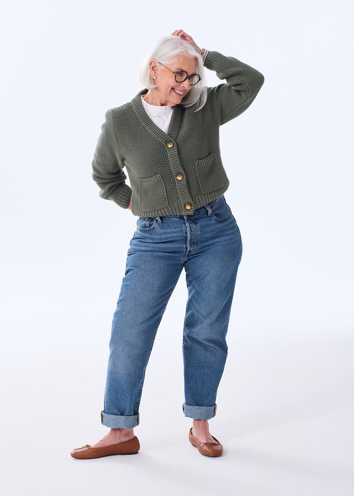 The Cotton Cardigan - Discontinued Style