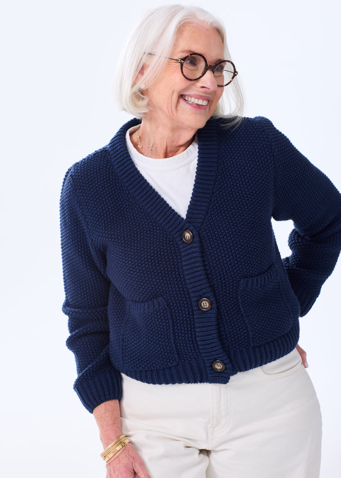 The Cotton Cardigan - Discontinued Style