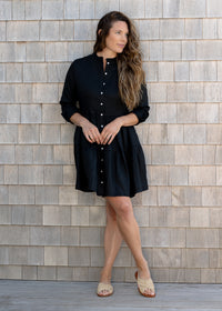 The Linen Ruffle Dress