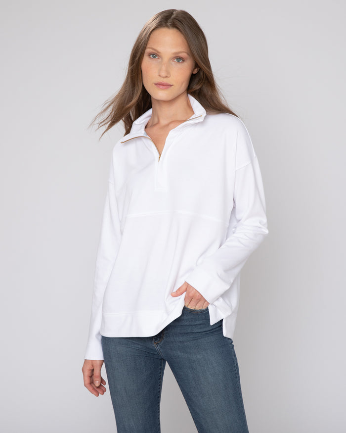 The Zip-Up Sweatshirt