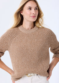 The Alpaca-Cotton Crewneck Sweater