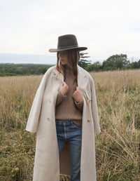 The Angora Topcoat
