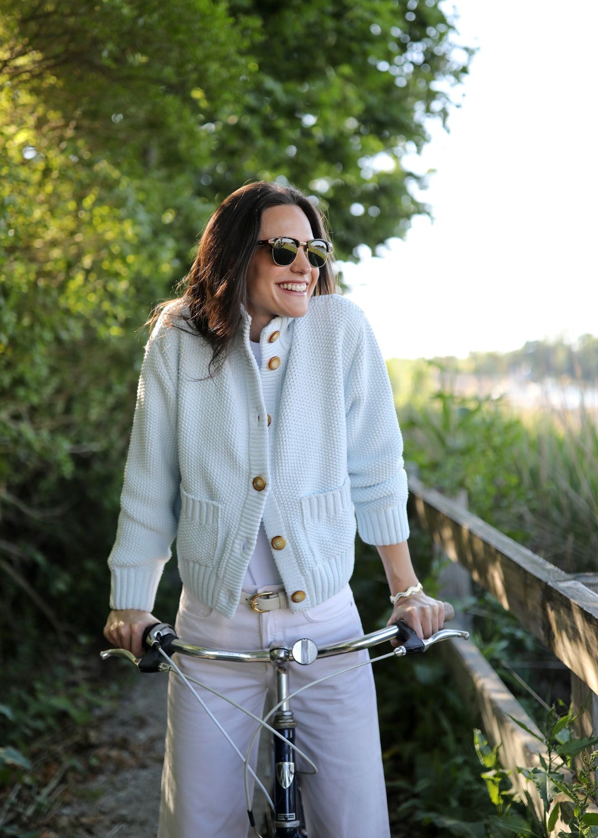 The Cotton Sweater Jacket
