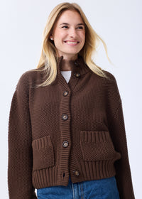 The Cotton Sweater Jacket