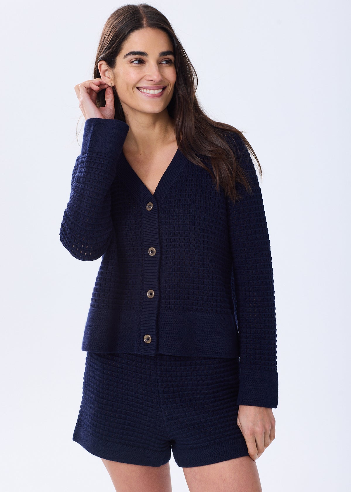 The Cotton Crochet Cardigan