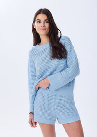 The Cotton Crochet Pullover