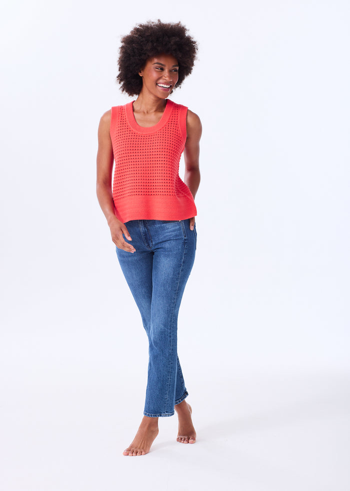 The Cotton Crochet Tank - Discontinued Color