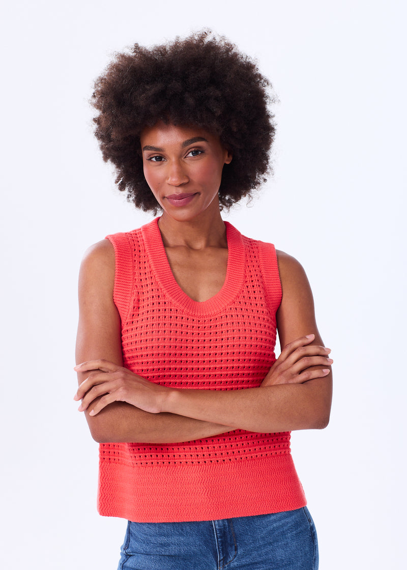 The Cotton Crochet Tank