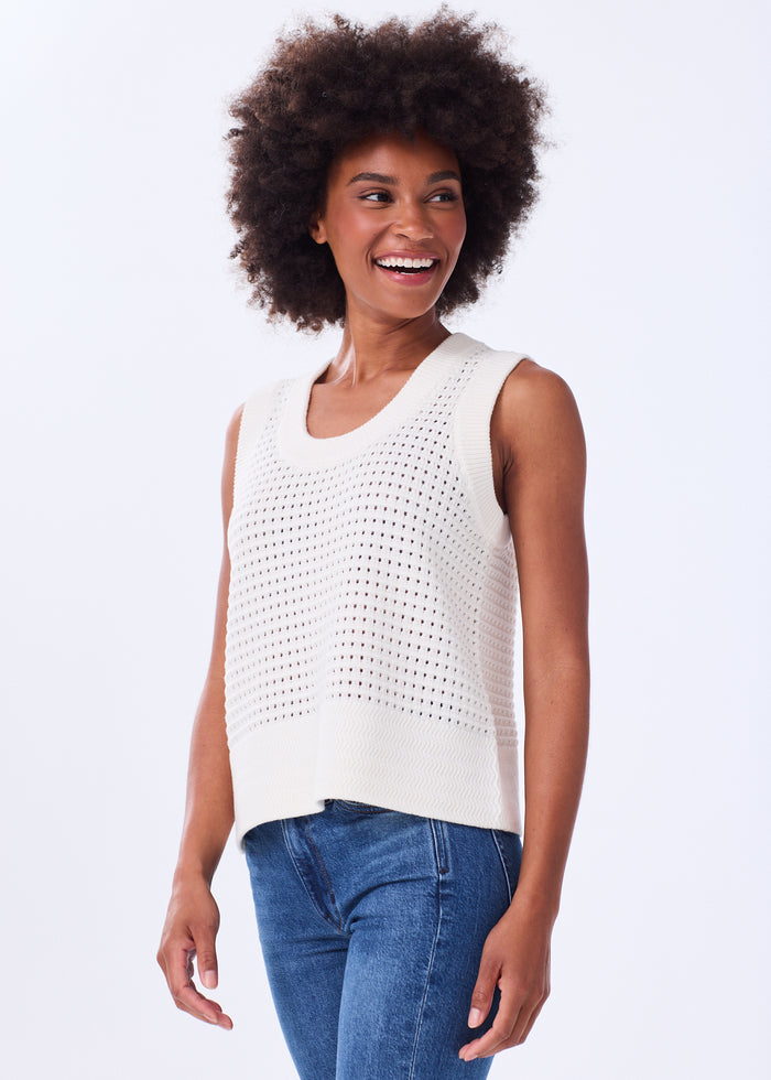 The Cotton Crochet Tank