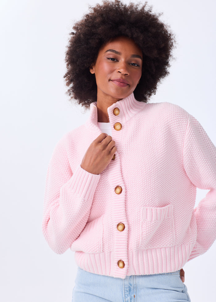 The Cotton Sweater Jacket