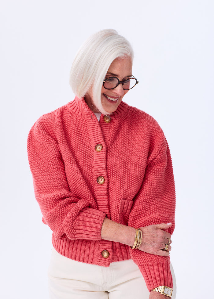 The Cotton Sweater Jacket