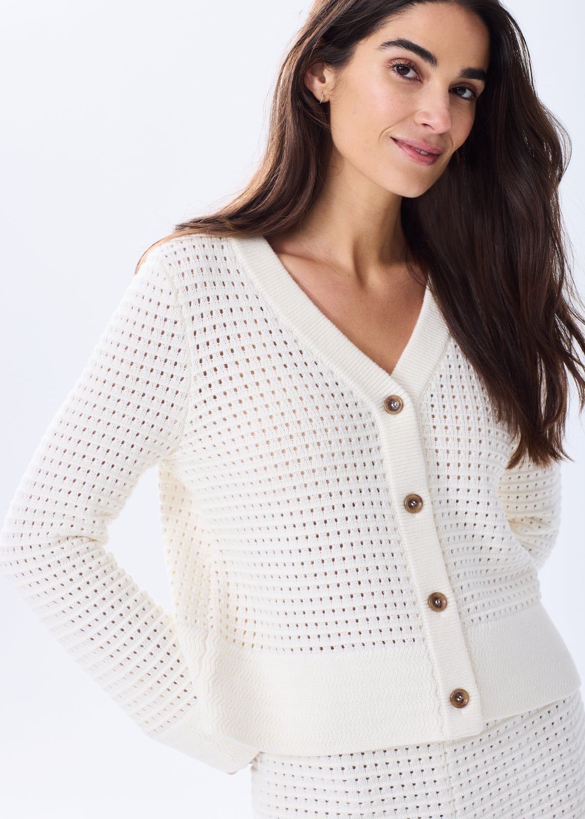 The Cotton Crochet Cardigan