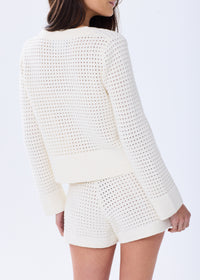 The Cotton Crochet Cardigan