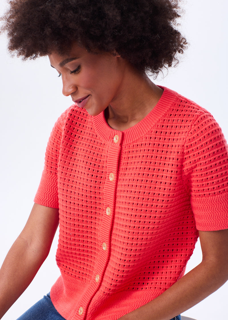 The Cotton Crochet Cardigan