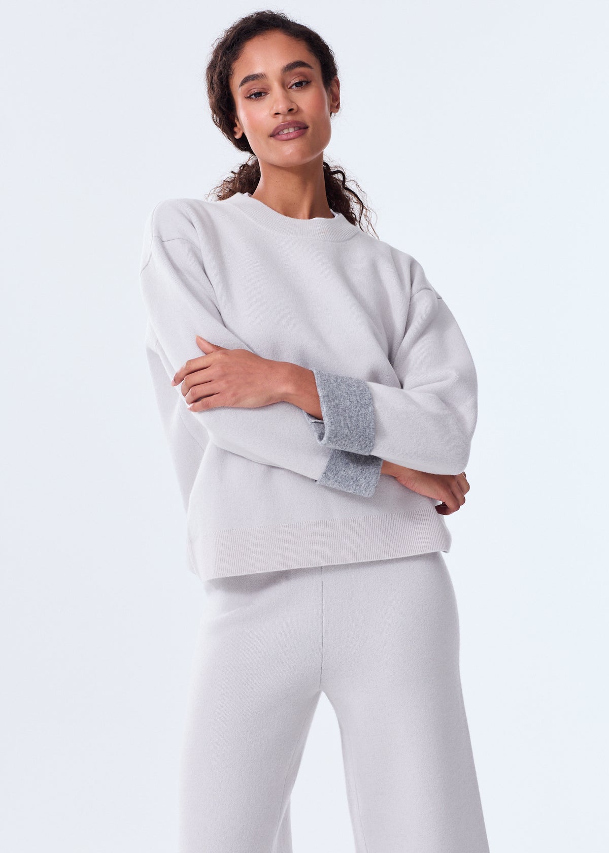 The Double Faced Crewneck Sweater