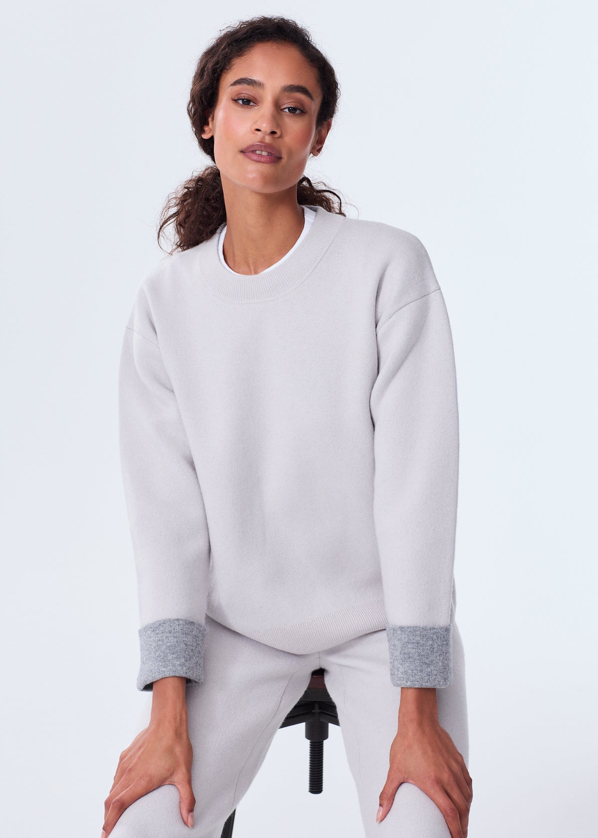 The Double Faced Crewneck Sweater