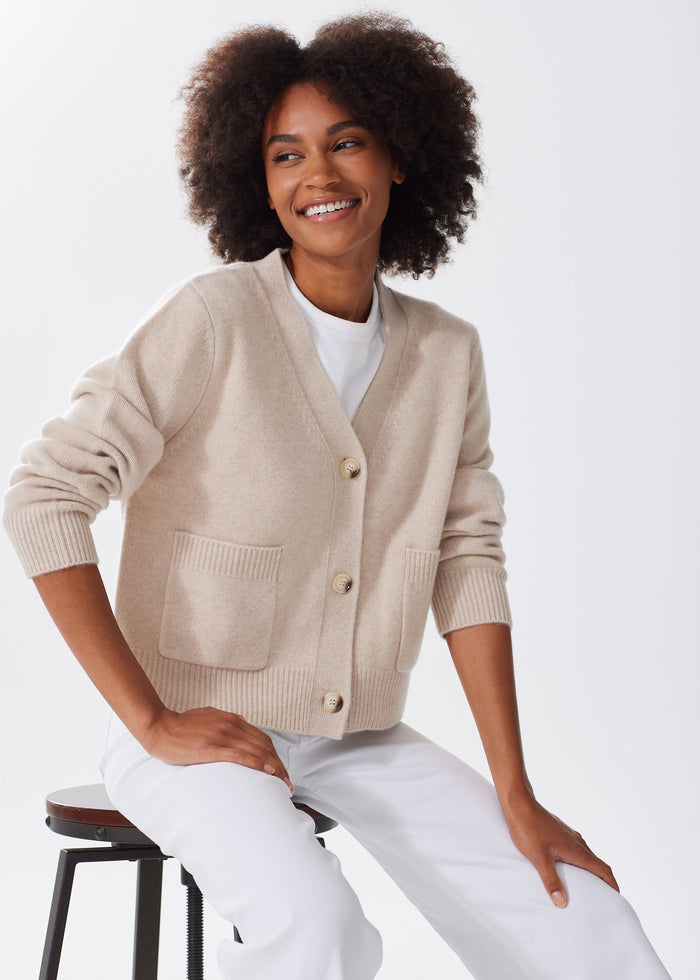 The Cashmere Cardigan