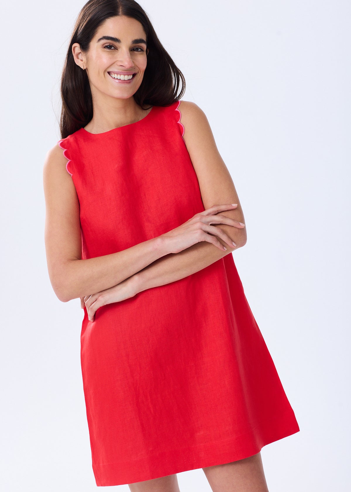 The Linen Shift Dress