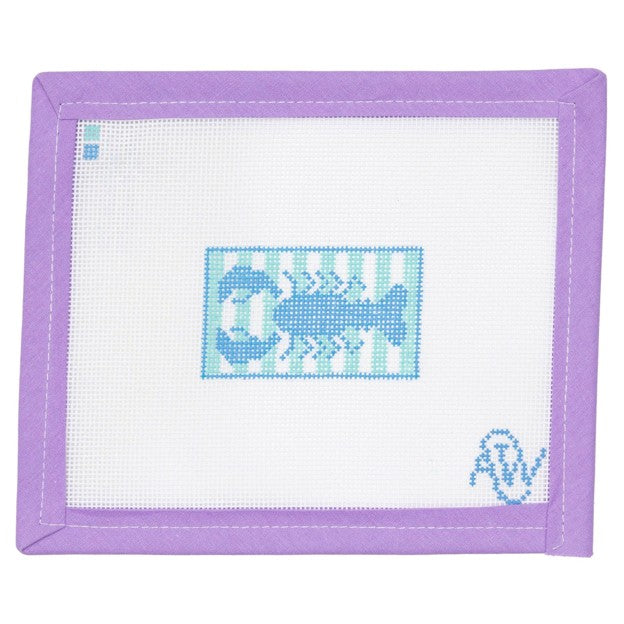 Lycette x AW Needlepoint Kit - Mini Lobster Canvas