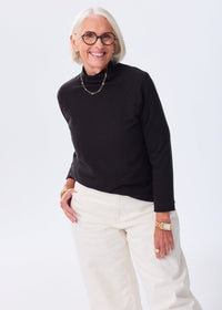The Mock Neck Sweatshirt - Discontinued Style