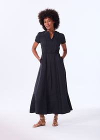 The Paneled Ramie Dress