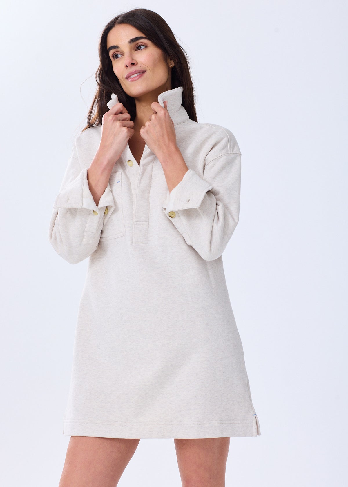 The Rugby Sweatshirt Dress