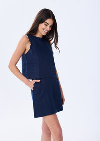 The Linen A-Line Skirt