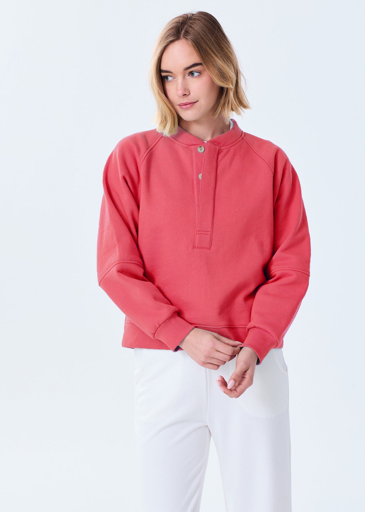 The Henley Sweatshirt