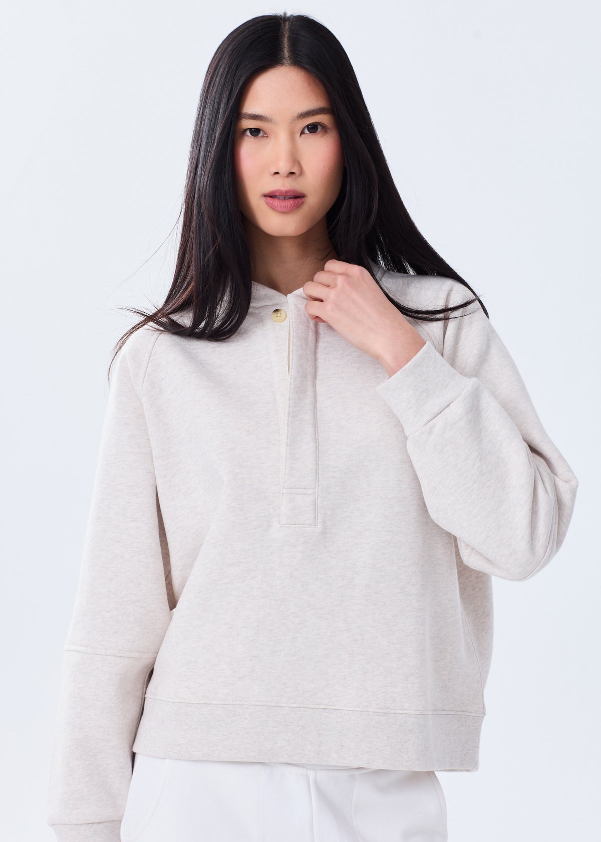 The Henley Sweatshirt