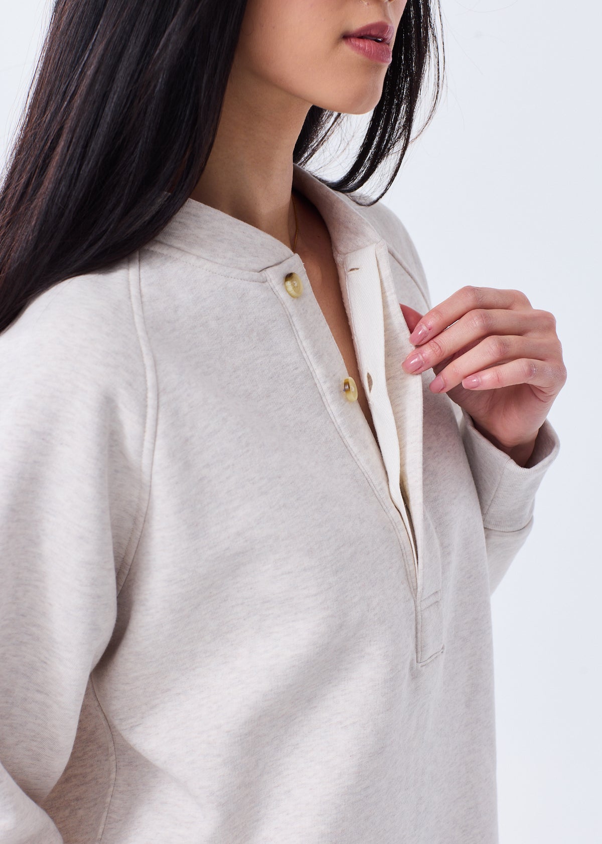 The Henley Sweatshirt