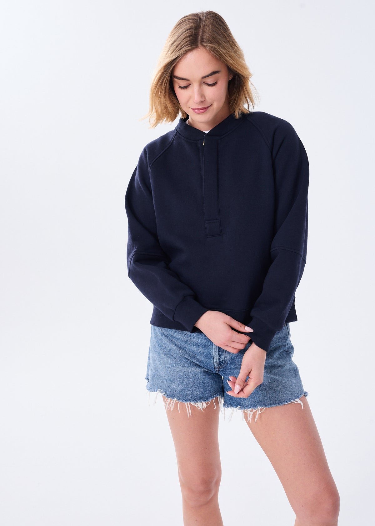 The Henley Sweatshirt