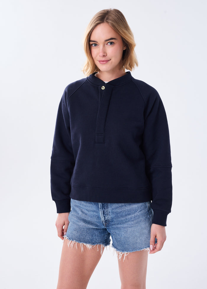 The Henley Sweatshirt