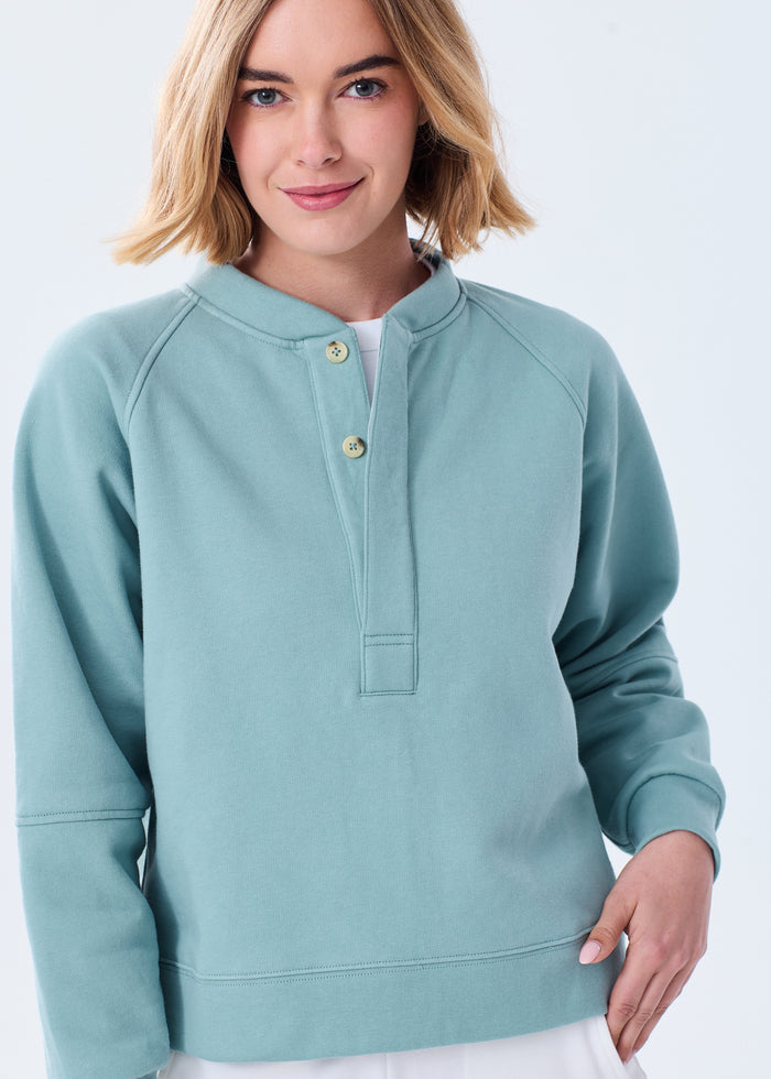 The Henley Sweatshirt