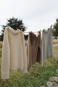 The Alpaca-Cotton Crewneck Sweater
