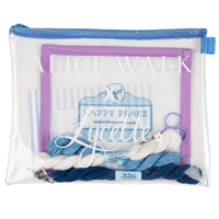 Lycette x AW Needlepoint Kit - “Happy Place” Nantucket Sign