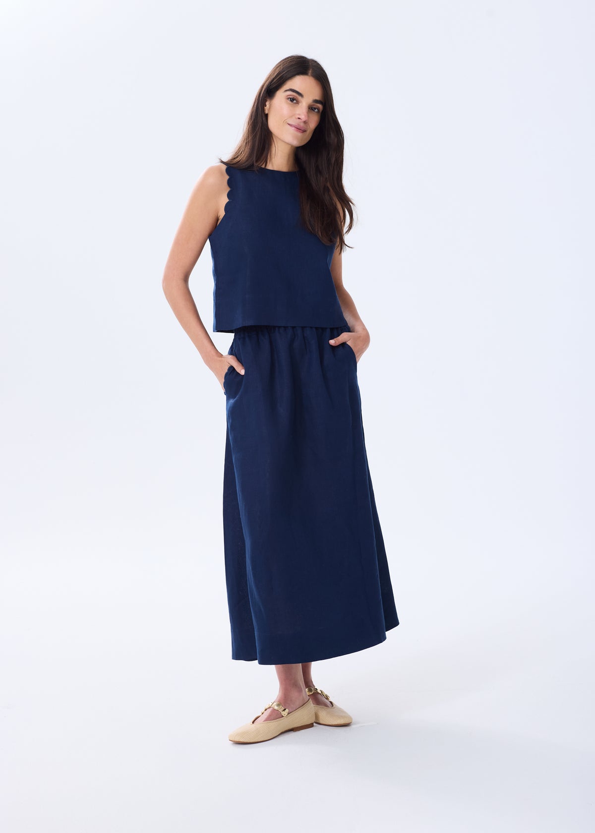 The Linen Maxi Skirt
