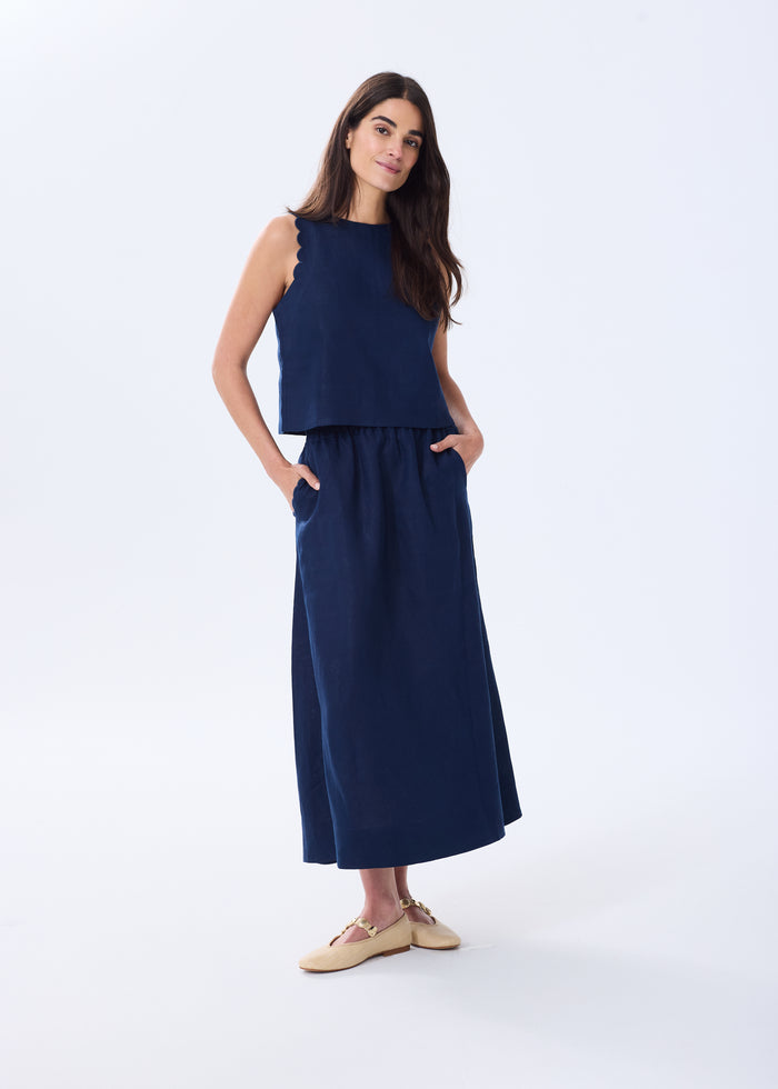 The Linen Maxi Skirt
