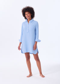 The Organic Cotton Shirt Dress - Triple Gauze